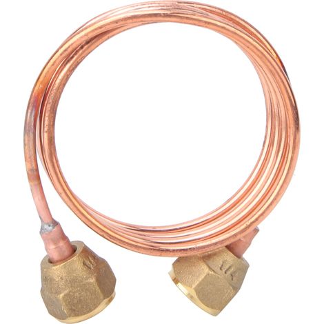 Tuyau Capillaire en Cuivre Souple - 2,8mm, Filetage G1/4" - Pièces pour Réfrigération