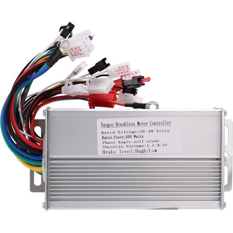 ContrôLeur sans Brosse EBike 30A 36V 48V 500W ContrôLeur Blcd de Scooter éLectrique pour Accessoires de VéLo de Scooter (1/5)