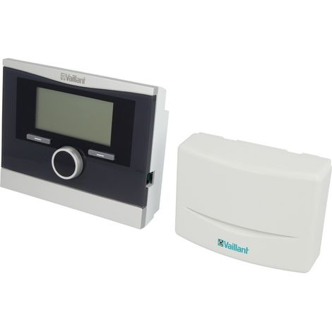 Vaillant – Régulateur de chauffage Calormatic 470/3 – Régulation climatique 1 circuit – Sonde extérieure incluse – Compatible eBUS