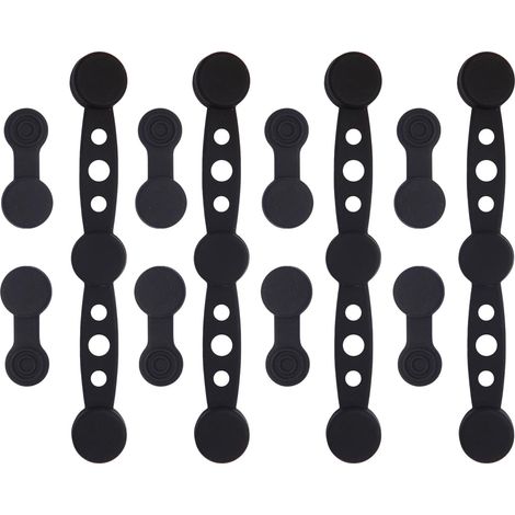 Magnetic Silicone Clips, Pack of 12, Magnetic Baking Paper Clips, Suitable for Air Fryers, for Baking and Cooking with Air Fryers (1/5)