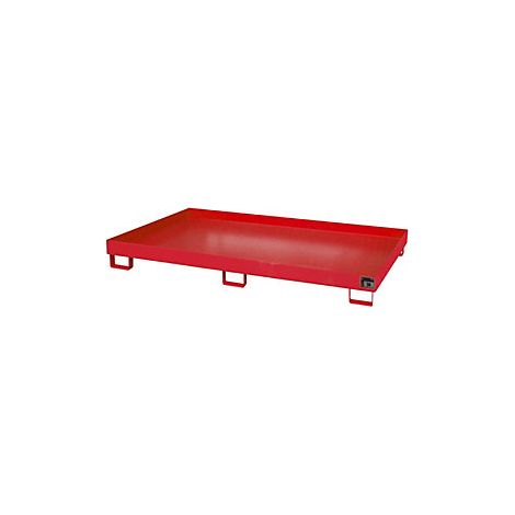 Bauer  Vasca d'appoggio per scaffali  capacità 240 l  lungh x (1/2)