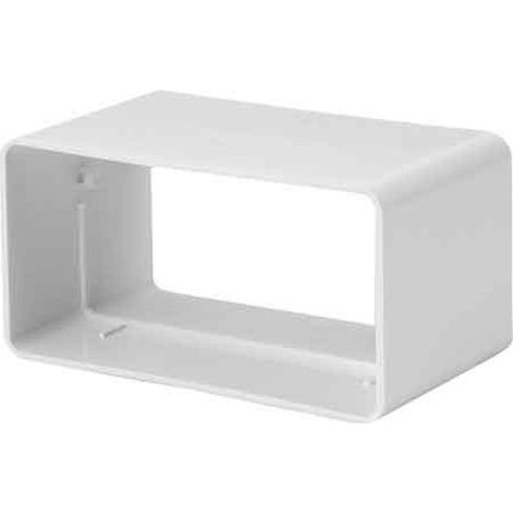 GIUNTO PER TUBO RETTANGOLARE 110x55 mm