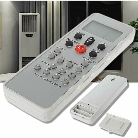 Télécommande de climatiseur Toshiba WH-L03SE – Matériau ABS – Alimentation 2 piles AAA – Faible consommation d'énergie (1/4)