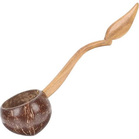 Wasserlöffel, Badelöffel, Spüllöffel, Spüllöffel, Badelöffel mit langem Griff, Küchenutensil, Gartenlöffel, Badesalzlöffel, Kokosnussschalenlöffe (1/5)