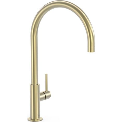 Mitigeur XL avec manette latérale pour lavabo Study Cava doré - TRES 26290401CA
