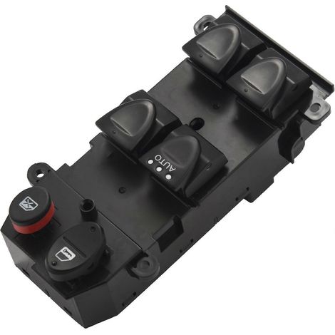 Hauptschalter für elektrische Fensterheber (Ersatz) für 1.3, 1.8, 2.0 (2006–2011), Teilenummern: 35750--A13, 35750-SNV-H51, 35750-SNV-H52 (Vorderachse) (1/5)