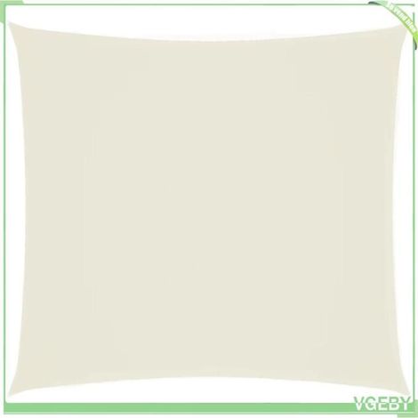 Voile de parasol - FAFEICY - 135194 - Tissu Oxford PU - Carré 4x4 m - Protection anti-UV (1/5)