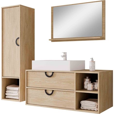 Ensemble de salle de bain Sodalis, Chêne (1/5)