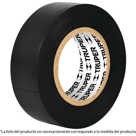 Cinta aislante - 19 mm - 18 m - Negra