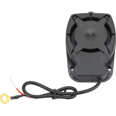 Alarme Sonore Électronique 120dB 12V Sirène Continue pour Sécurité Usine Moto et Voiture Anti-Vol (1/5)