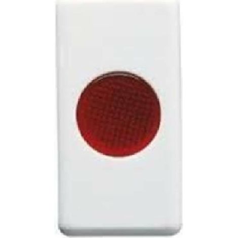 Gewiss system gemma luminosa diffusore rosso 12/24/250v gw20603