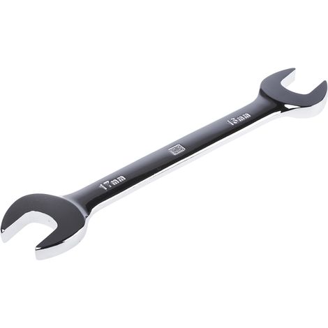 Jeu de clés à fourche 16 x 17 mm RS PRO en Acier chrome vanadium ( Prix pour 1 )
