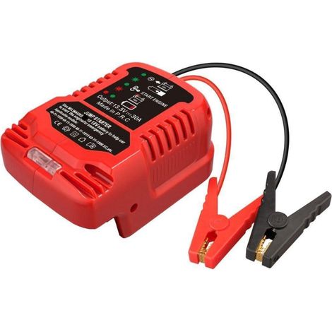 Kfz-Starthilfe-Adapter für 18V Akkus, robustes Jumper Kabel für Autobatterie (1/5)