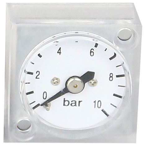 Manomètre RS PRO, 0bar à 10bar ( Prix pour 1 )