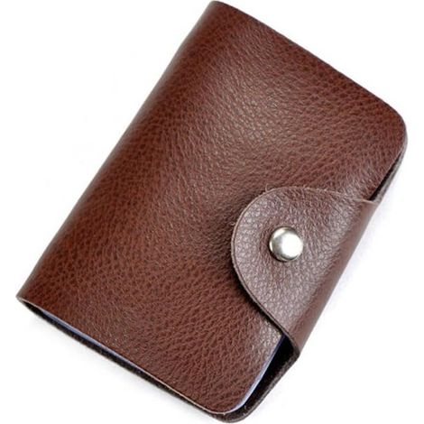 Étui de protection pour véhicule, porte-carte d'identité, fabriqué en Allemagne, marron classique (1/5)
