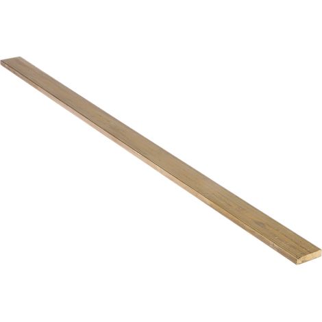 Barre plate Laiton, l. 1pouce H. 1/4pouce, L 500mm ( Prix pour Lot de 4 ) (1/3)