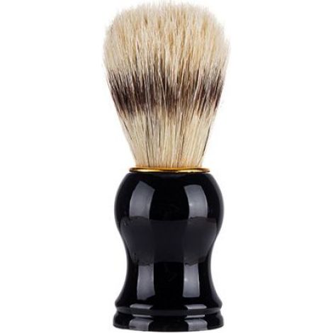 Blaireau de rasage 100 % pur blaireau, blaireau fait à la main en poils de blaireau pour hommes avec manche bleu(1 pièce)