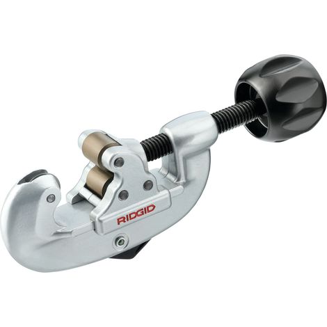 RIDGID 97212 Stainless Steel Tubing and Conduit Cutter with 28mm Capacity – Heavy-Duty Pipe and Conduit Cutting Tool (1/2)