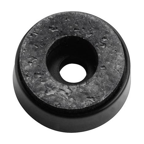 Amortisseur à visser noir (Ø x H) 21 mm x 11,2 mm 1 pcs. S494011 (1/2)