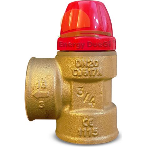 Valvola di sicurezza F-F 3/4"X3/4" 5 BAR