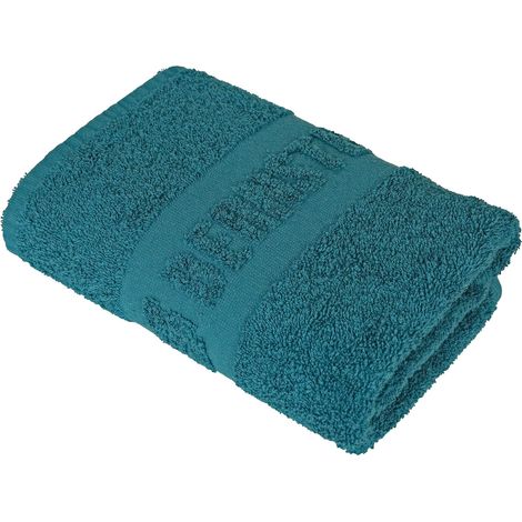 Handtuch Bernstein PURECOTTON Petrol 100% Baumwolle 50x100cm (1/5)