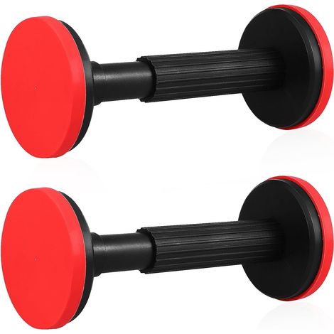 Support de meuble télescopique réglable en nylon (2 pièces) (1/5)