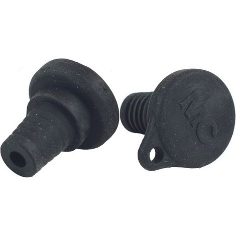 Paire de casquettes Paire de plaques de fermeture