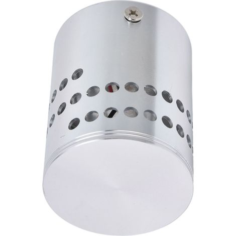 Applique murale LED aluminium 3W moderne spirale créative, lampe déco multi-trous pour salon, chambre, bar, couloir (85-265V, sans télécommande, lumière jaune) (1/5)