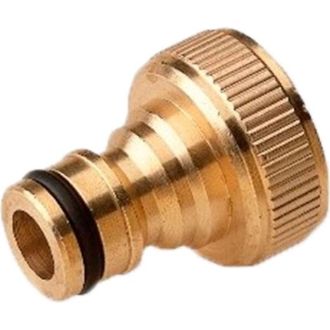 Racor Grifo de laton. Rosca Hembra.R.H. 3/4" - 1/2"