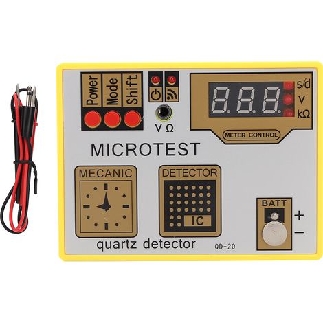 Testeur de piles pour mouvements de montres à quartz QD-20, testeur électrique d'impulsions multifonctionnel pour mouvements de montres (1/5)