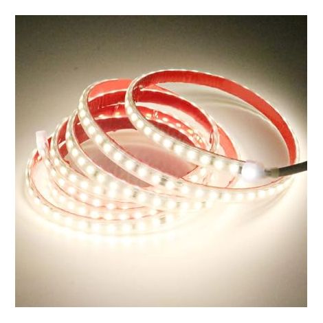 Adhesive LED Light Strip AC 220 V 230 V IP67 Waterproof, SMD 28350 120 LED/m 3 m 3 Meters 4000 K White LED Strip (3, White) (1/5)