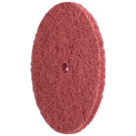 Disque abrasif en non-tissé POLINOX D. 150 mm 280 marron perçage 13 mm PFERD (Par 10)