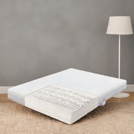 Matelas coloris blanc en foam (1/5)