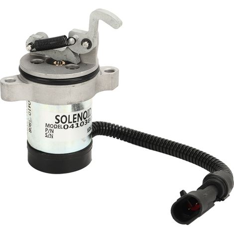 Électrovanne d'arrêt carburant 04103808, pièce de rechange pour moteur Deutz F3L, F3M, F4L, F4M 1011 et 2011 (1/5)