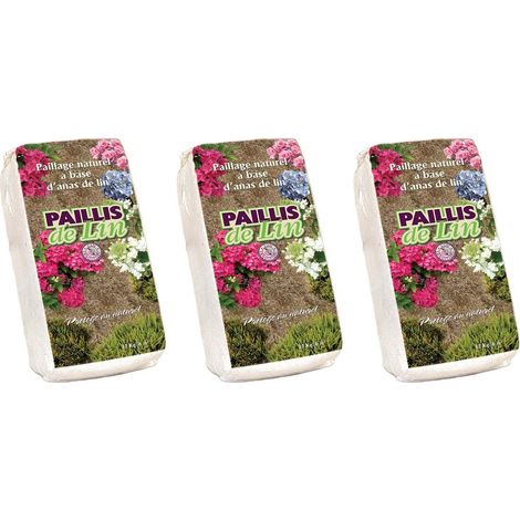 Paillis de lin 12 kgs Lot de 3
