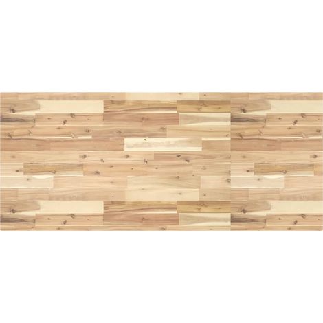 Waschtischplatte Unbehandelt 120x60x4 cm Massivholz Akazie