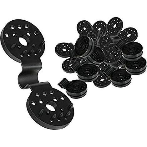 Shade tissu robuste usage Lock Grip Shade tissu clips robuste usage 55 pièces (1/5)