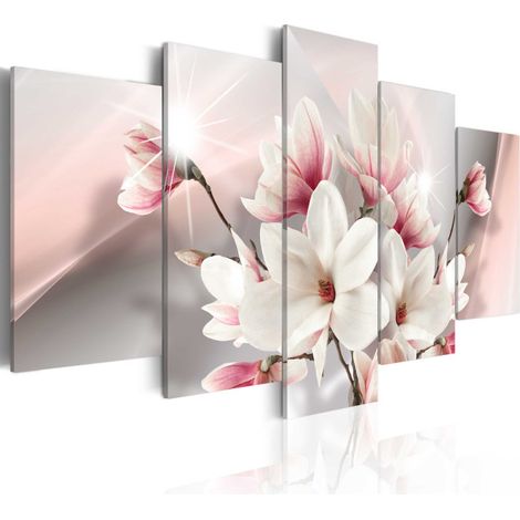 Tableau Imprimé "Magnolia in Bloom" 50 x 100 cm (1/2)