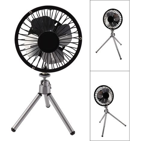 20W Solar Panel Fan, USB Powered, Portable, with Stand, for Camping, Fishing, Travel (1/5)