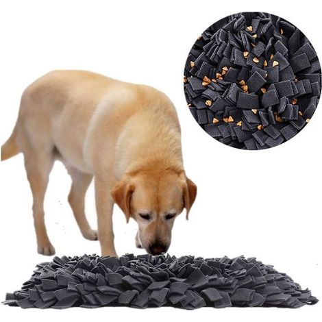 Tapis de fouille - PZCC - IE075 - Stimulation mentale - Anti-gloutonnerie - Noir 50x35 cm (1/3)