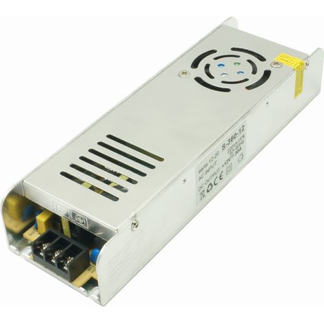Alimentatore LED Slim IdeaLED 12V 360W 20,83A IP20 (1/2)