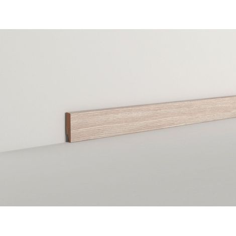Classen Clip-Fußleiste 240 cm 58 x 19 mm Eiche creme Clip-Fußleiste