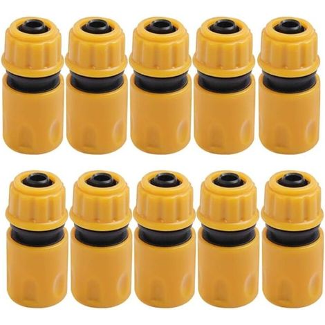 10 pièces buses de tuyau d'arrosage, buses de tuyau d'arrosage, accessoires d'arrosage rapide de jardin en plastique, accessoires d'arrosage, buses d'arrosage, accessoires de tuyau, acces (1/5)