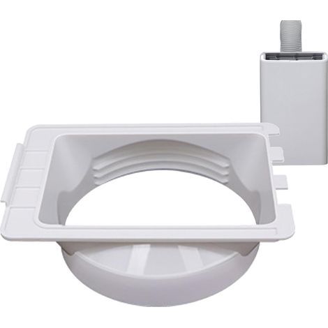 Lot de 3 Raccord pour tuyau d'évacuation de climatiseur portable Connecteur de tuyau d'évacuation pour climatiseur, accessoire pour climatiseur mobile, assure une évacuation sans fuite pour votre clim (1/5)