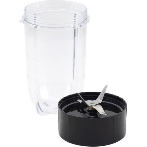 Lame Croisée - Tasse 16 Oz - Compatible Avec Mixeur Magic Bullet - Pièces De Rechange - Lot De 1 (1/4)