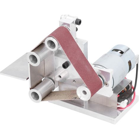 Mini ponceuse à bande électrique pour bricolage, 7 vitesses, 12-24 V CC, prise type 30 110-240 V (UE). (1/5)