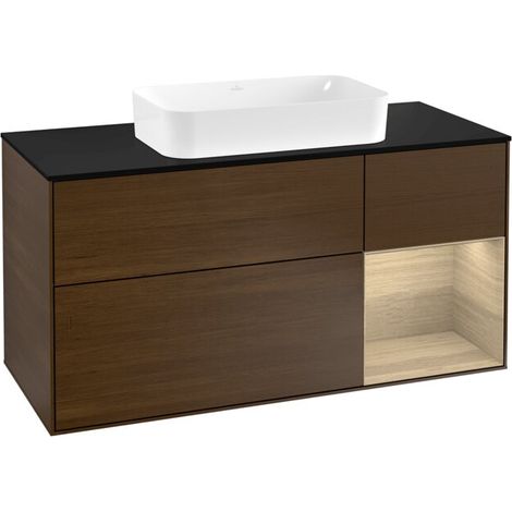 Villeroy & Boch G302PCGN Meuble sous-lavabo Finion G30 (1/2)