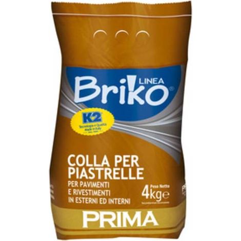 4 x LINEA BRIKO COLLA PIASTRELLE EXTRA DA  4 KG