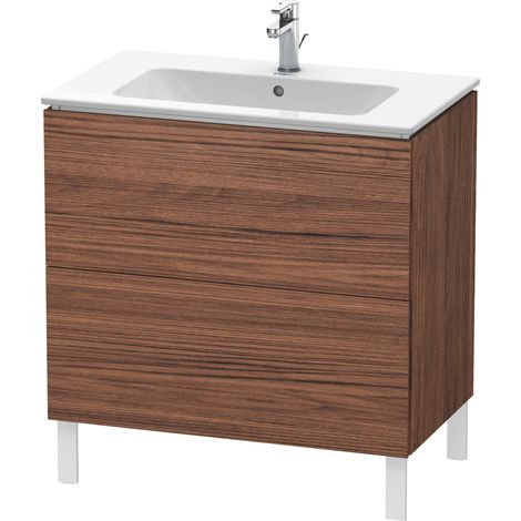 Duravit L-Cube mueble bajo lavabo, vertical, 2 extraíbles,
