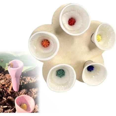 Abreuvoir coloré pour abeilles - Désaltérez vos pollinisateurs Accès sécurisé à l'eau potable. - AquaForge (1/3)